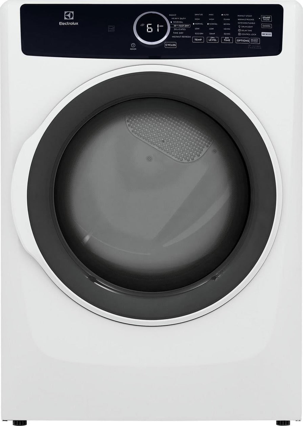 Sèche-linge électrique Electrolux à chargement frontal Perfect Steam avec rafraîchissement instantané, 8,0 pi³
