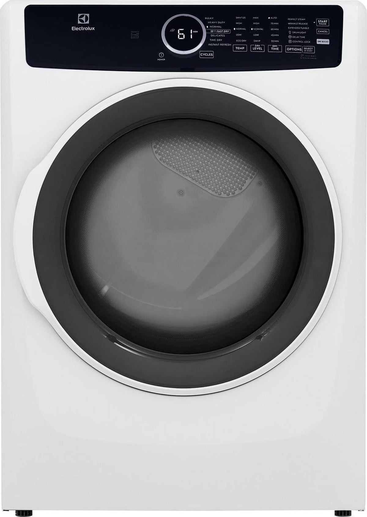 Sèche-linge électrique Electrolux à chargement frontal Perfect Steam avec rafraîchissement instantané, 8,0 pi³