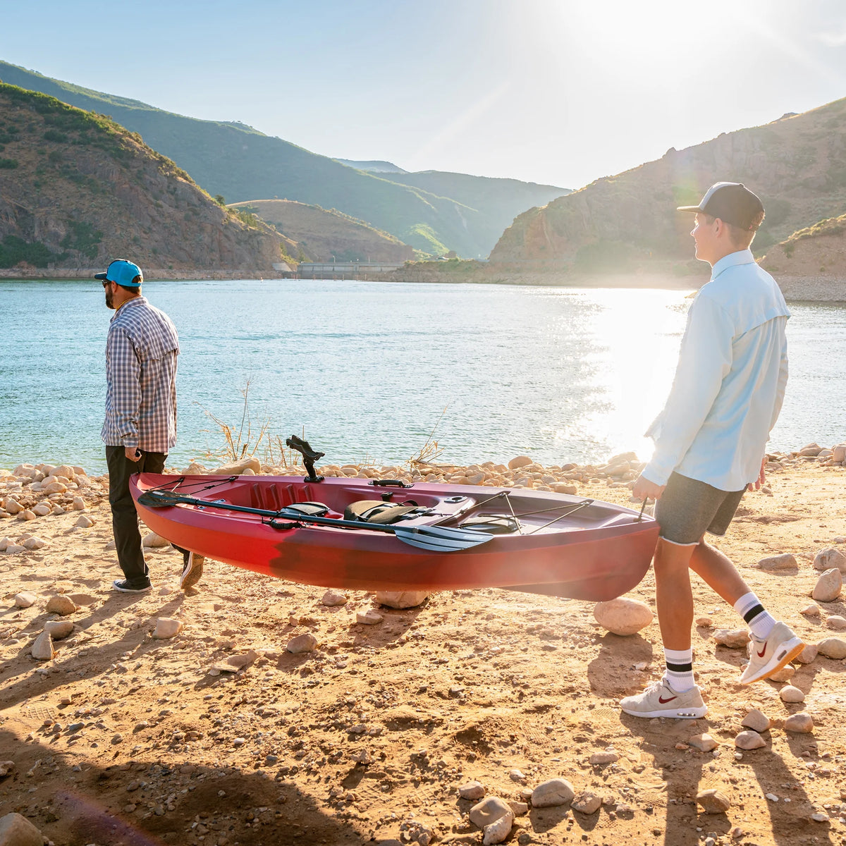 Kayak de pêche Lifetime Tamarack Angler 10 pi, Volcano Fusion (91340)
