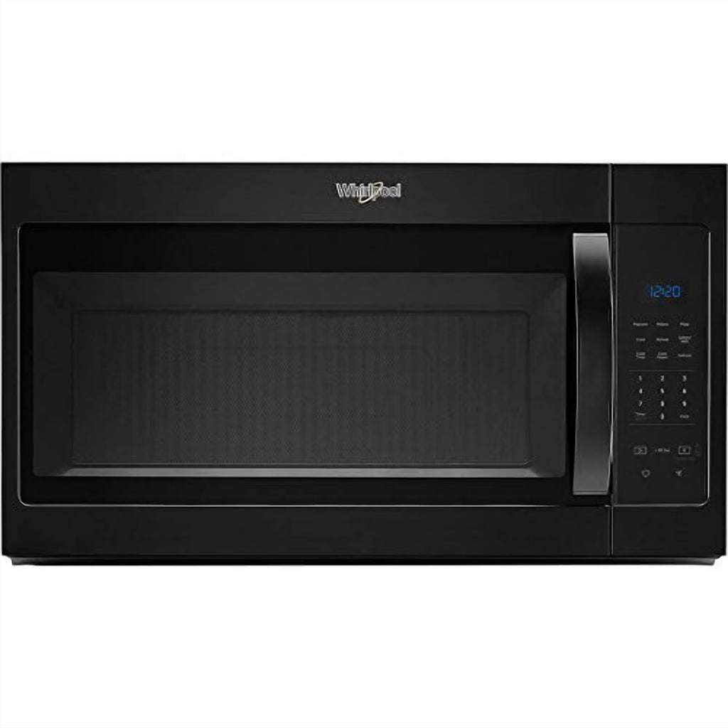 Combiné hotte et micro-ondes Whirlpool de 1,7 pi³ noir