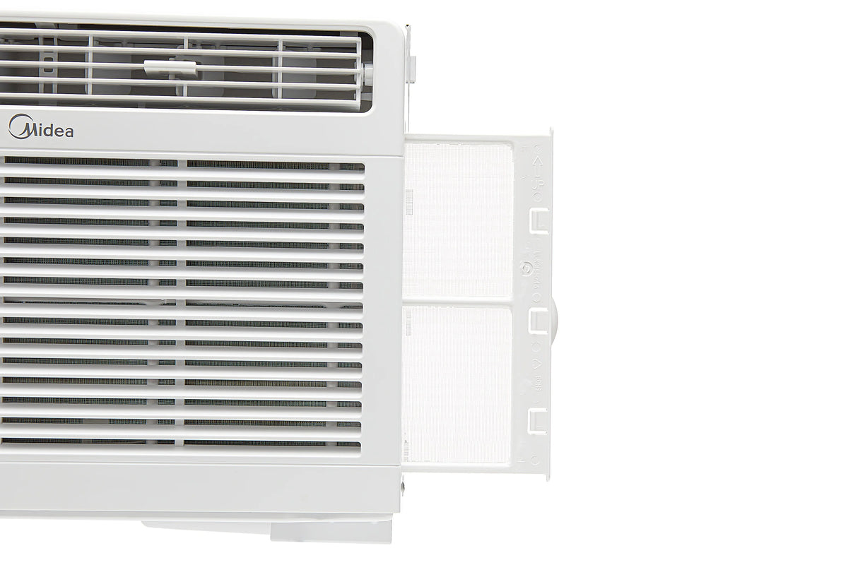 Climatiseur de fenêtre mécanique Midea 5 000 BTU pour 150 pi², blanc, MAW05M1WWT, neuf