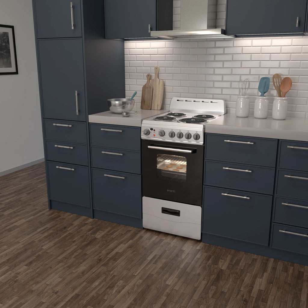 Cuisinière électrique Avanti 20 avec porte vitrée à cadre, en acier inoxydable (ERU200P3S)