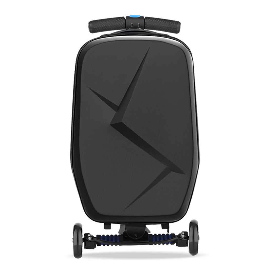 Valise à roulettes Advwin pour enfants et adultes, valise rigide sur laquelle les enfants de 4 à 15 ans peuvent rouler, bagage cabine multifonction léger et pliable avec roulettes, pour enfants et adolescents, rose