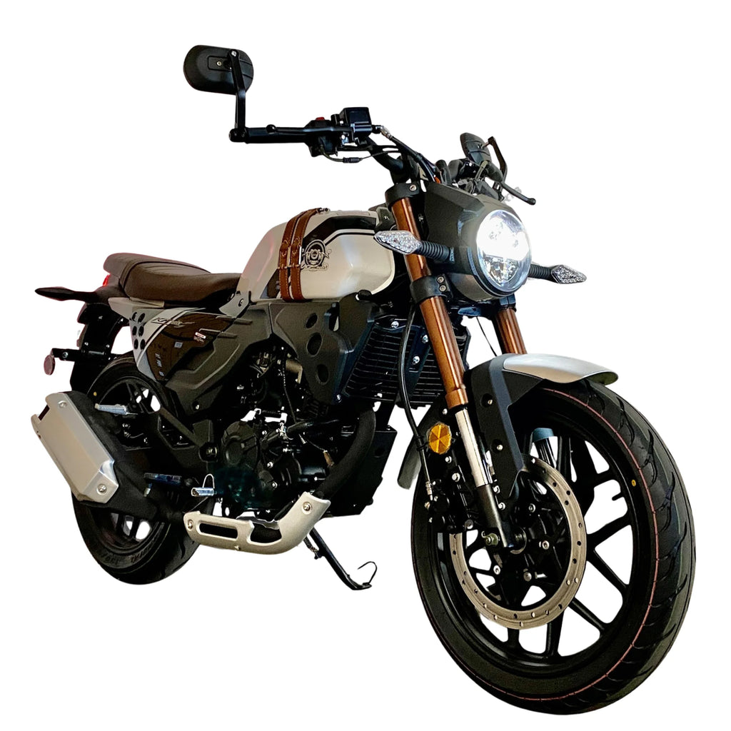 Moto Lifan KPM 200 | Café Racer 200 cc à injection électronique | Moto de route à 6 vitesses