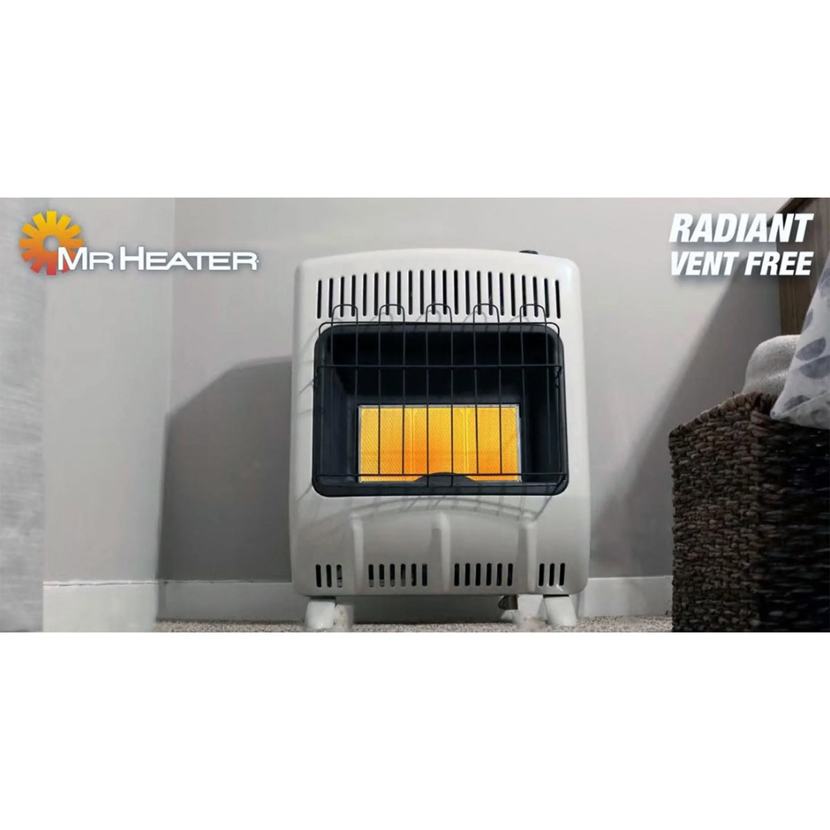 Chauffage radiant au propane Mr. Heater Vent Free 18 000 BTU