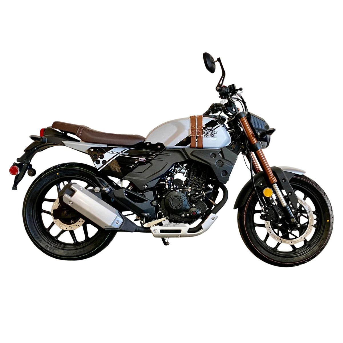 Moto Lifan KPM 200 | Café Racer 200 cc à injection électronique | Moto de route à 6 vitesses