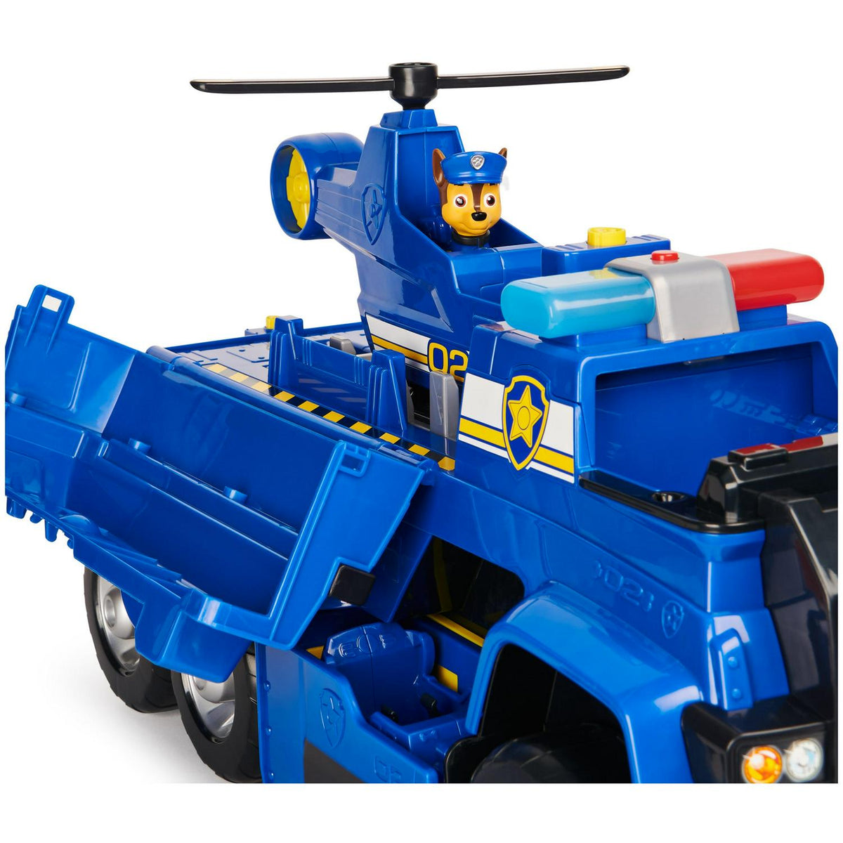 PAW Patrol. Véhicule ultime 5-en-1 de Chase avec lumières et sons. Pour les enfants à partir de 3 ans