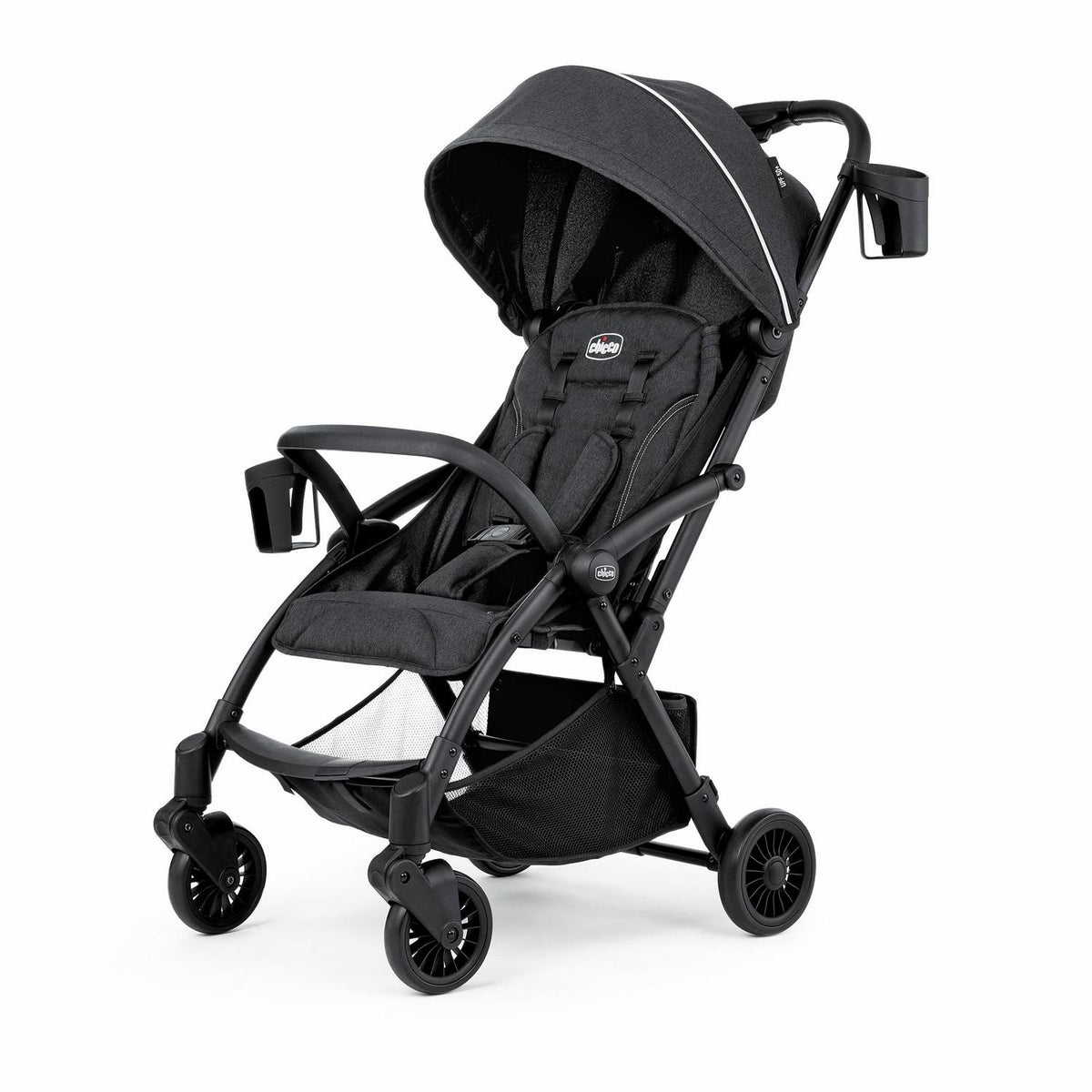 Poussette compacte Chicco Presto - Graphite (gris). Neuve