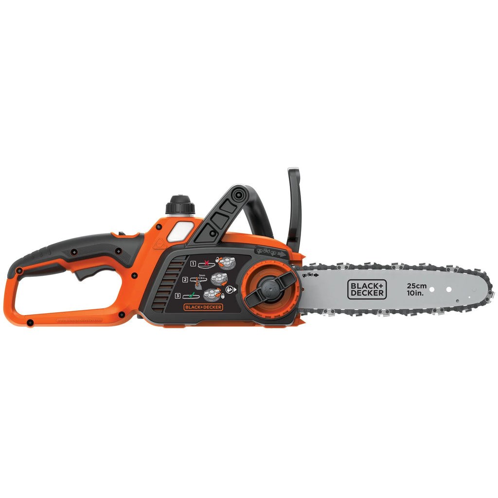 BLACK+DECKER 20V MAX* Scie à chaîne sans fil, 10 pouces (Outil seul), (LCS1020B)