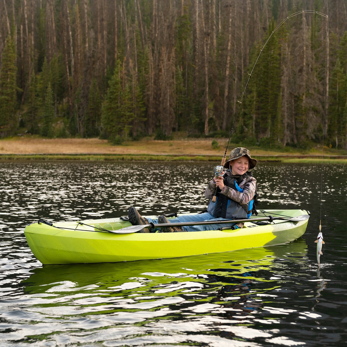 Kayak de pêche Lifetime Tamarack Angler 10 pi, Volcano Fusion (91340)