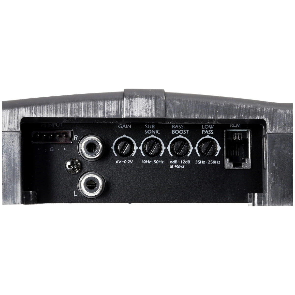 Amplificateur Power Acoustik RZR1-2500D | Amplificateur de caisson de basses 1 canal série RAZOR | Puissance maximale de 2 500 watts sous 2 ohms