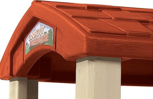 Step2 Cabane d’arbre d’observation Naturally Playful, structure de grimpe avec toboggan pour tout-petits