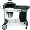 Barbecue à charbon autoportant Weber Performer Deluxe de 22 pouces avec allumage Touch-N-Go - Noir - 15501001