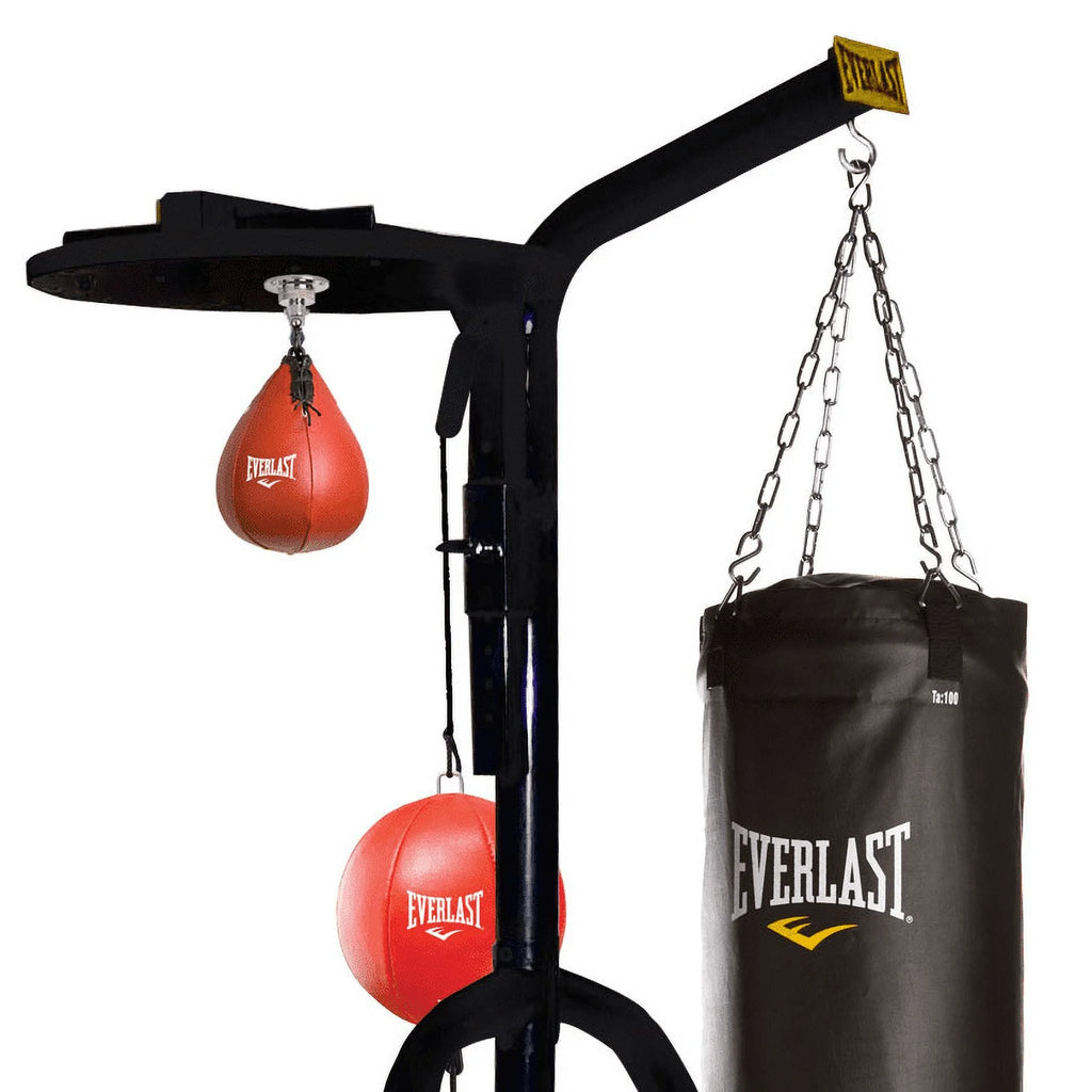 Support de sac de frappe robuste à trois stations Everlast