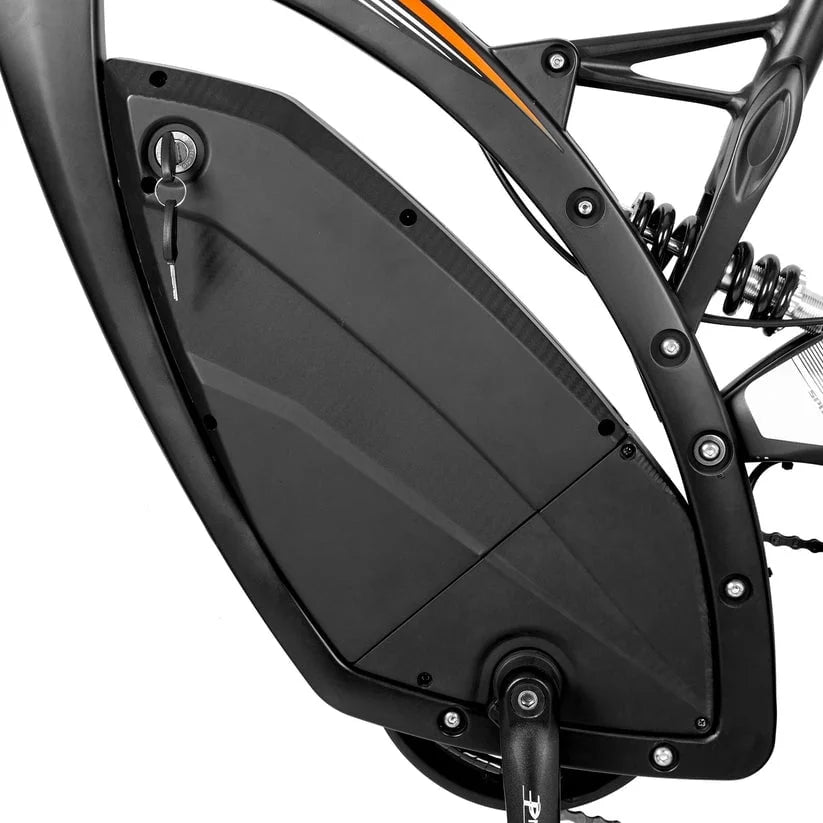Vélo VTT électrique Ecotric 18 Ah 48 V 750 W Batterie 26 Pouces 4,8 Pouces Pneu Large Fourche à suspension intégrale Cadre en aluminium Vélo de montagne pour homme Vélo électrique de plage Vélo de neige pour adultes A-E516646