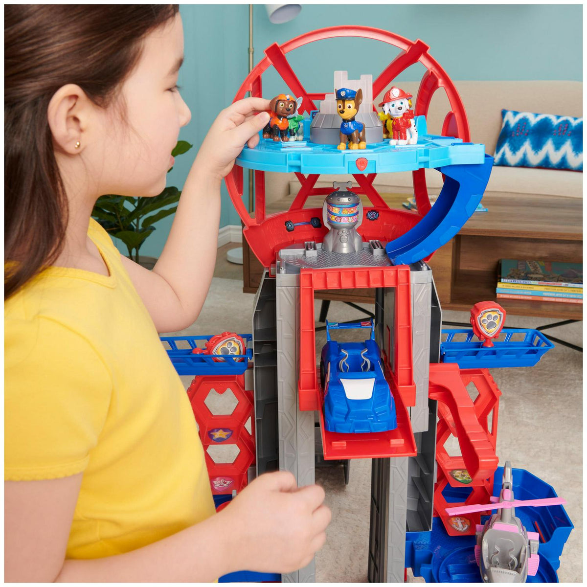 PAW Patrol. Tour de cinéma ultime transformable de la Grande Vallée. Pour les enfants de 3 ans et plus