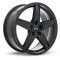 Jante sur mesure RTX FROST - 18x8, déport 42, entraxe 5x114,3, moyeu de 67,1 mm - Jante noire satinée