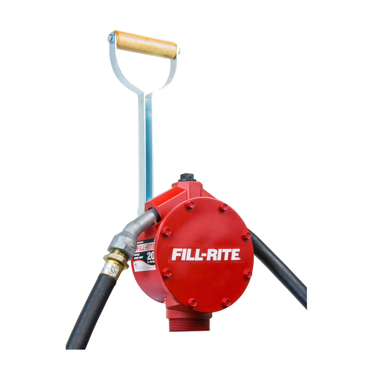 Pompe manuelle à piston Fill-Rite FR152 avec tube télescopique en acier et bec verseur
