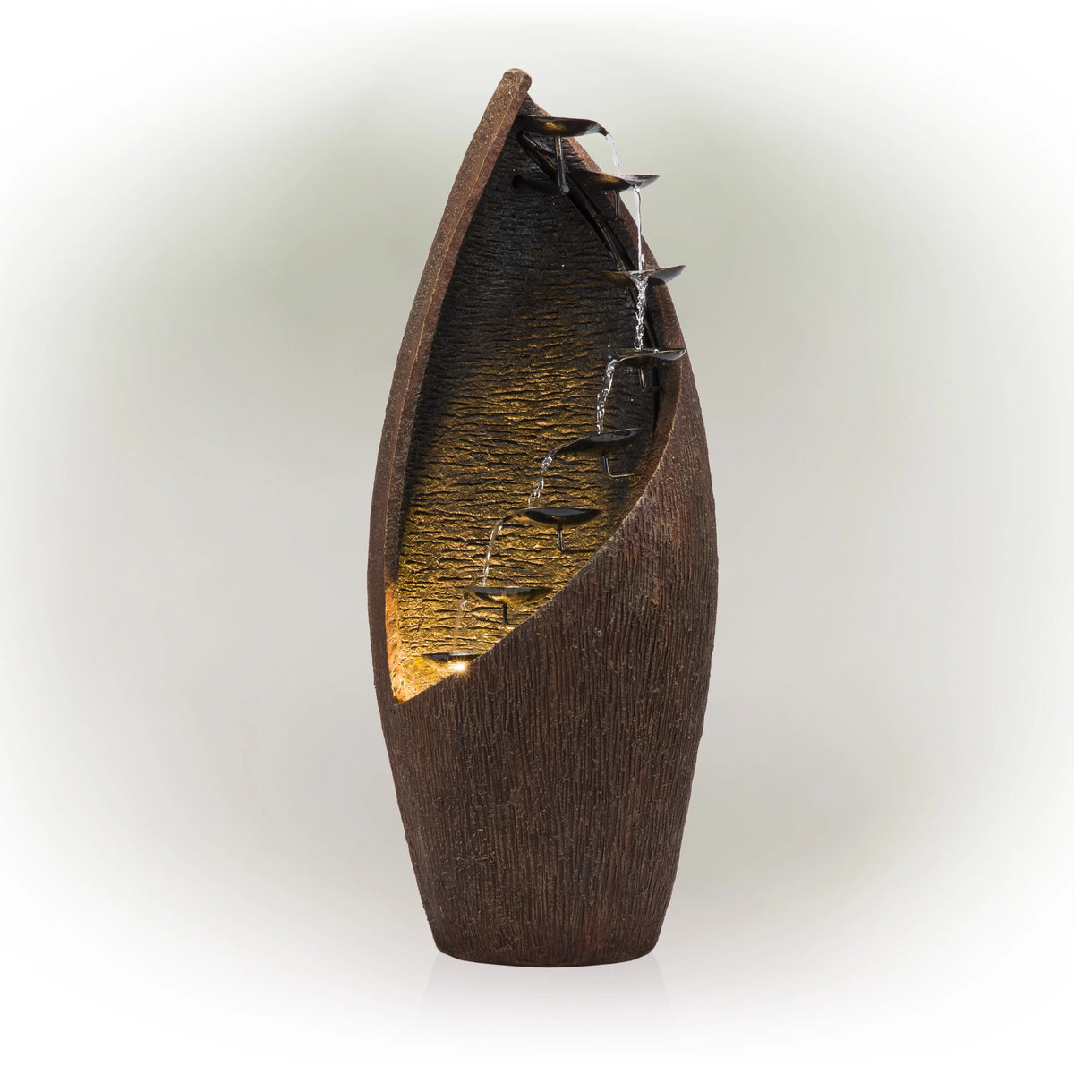 Fontaine à étages en fibre de verre pour intérieur et extérieur Alpine Corporation 43