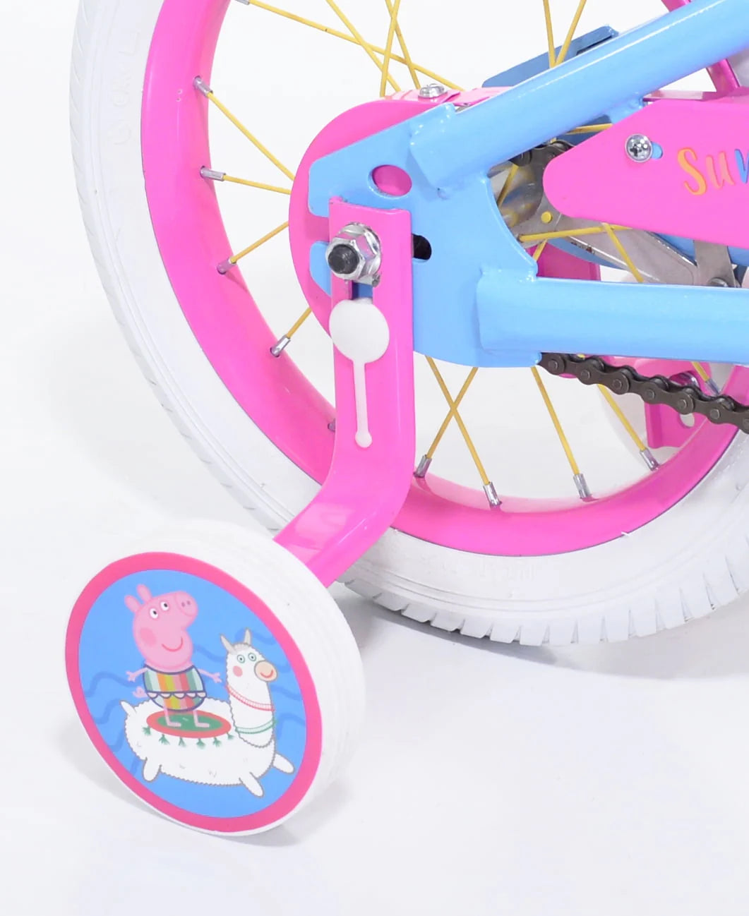 Bicycles 14 Vélo pour fille Peppa Pig Sunshine Vibes, Bleu et Rose