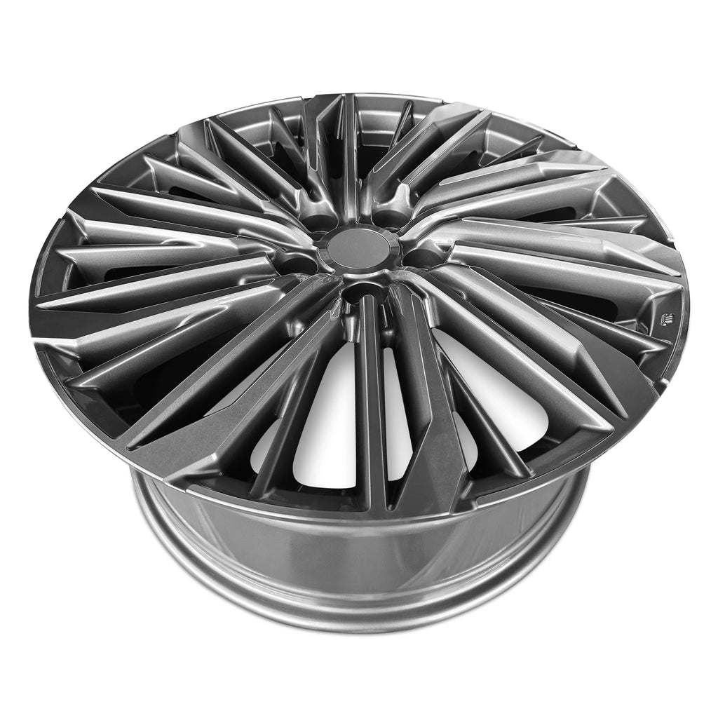 Pour Nissan Altima 2023-2024, jante de 19 pouces à face usinée avec inserts peints gris - Remplacement direct d'origine - Jante automobile prête à rouler