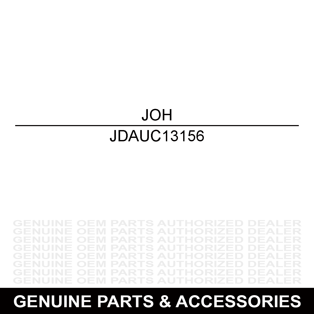 John AUC13156 48TD Plateau de coupe D150 E140 L120 L130 LA165 S140 S170 X165 X166 X167