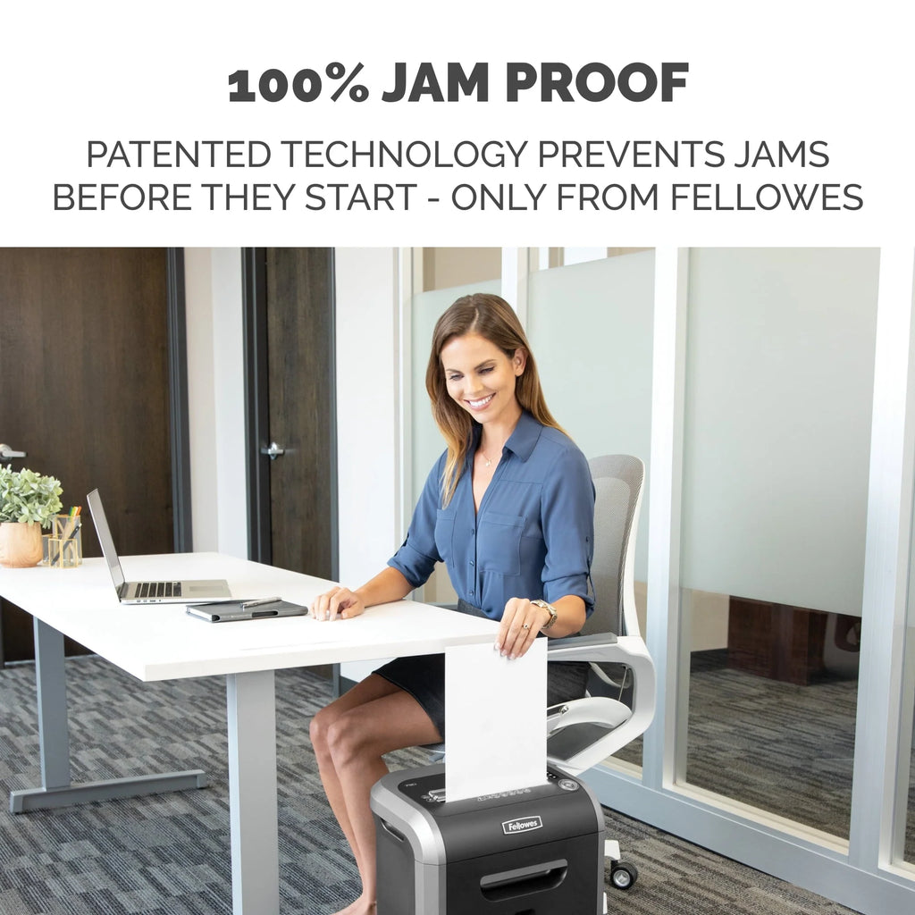 Destructeur de documents coupe croisée Fellowes Powershred 79Ci, 100 % anti-bourrage