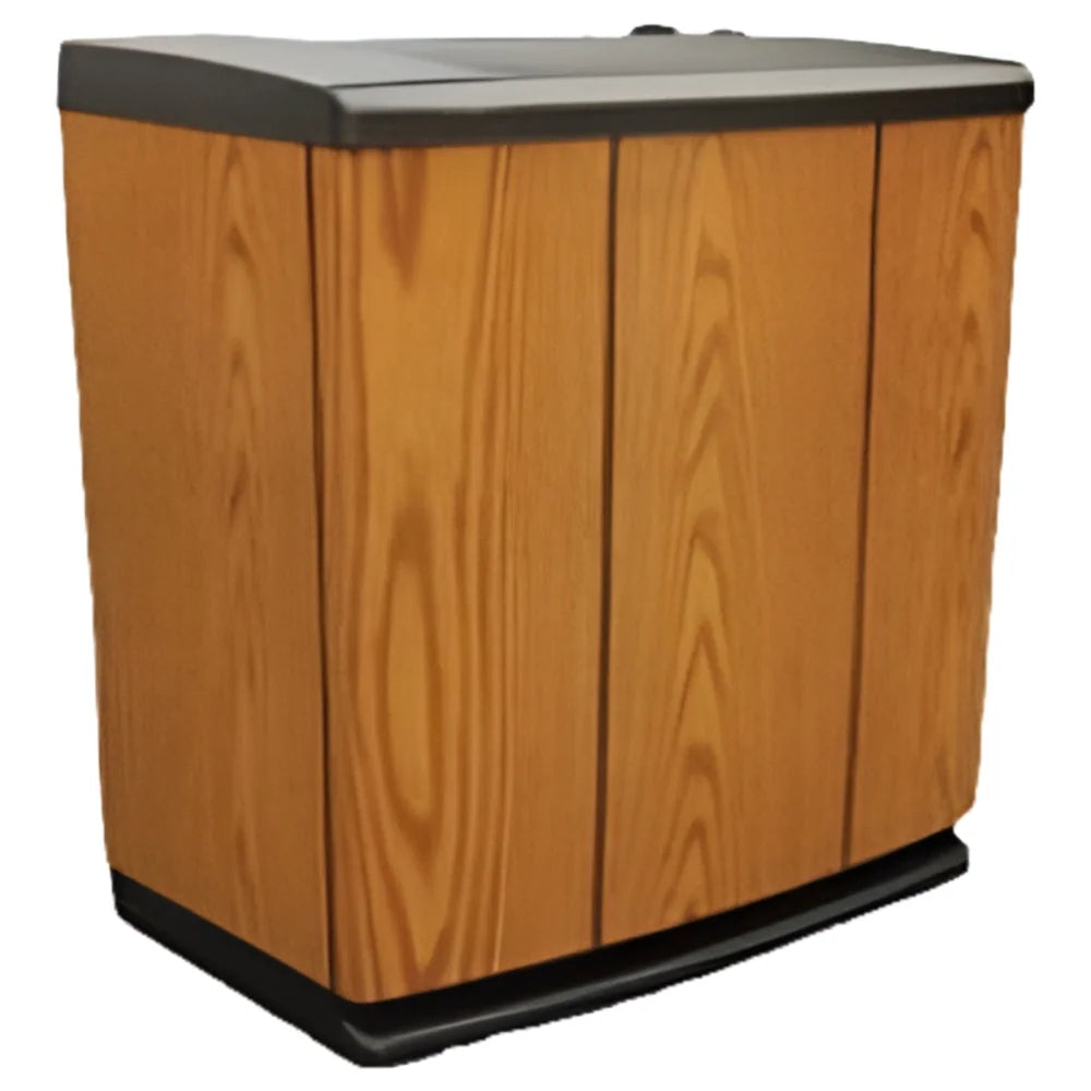 Humidificateur évaporatif numérique pour toute la maison de style console AIRCARE (chêne clair)