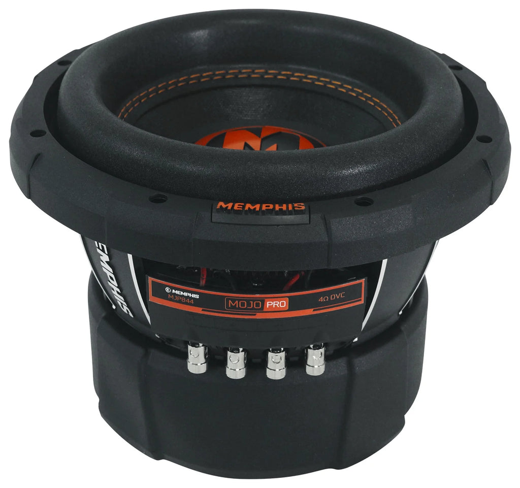Memphis Audio MOJO Pro MJP844 8 1500w Caisson de basses pour voiture de compétition DVC 4 ohms