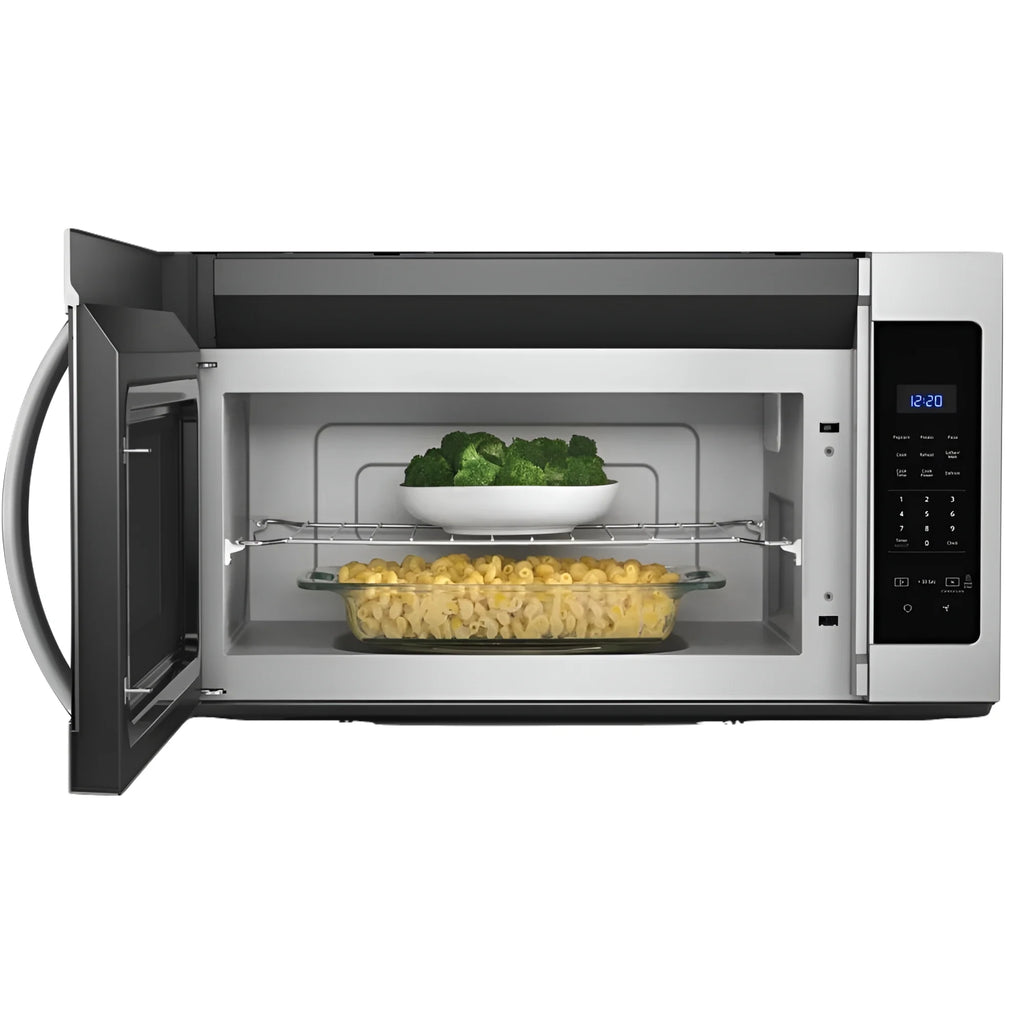 Combiné hotte et micro-ondes Whirlpool de 1,7 pi³ noir