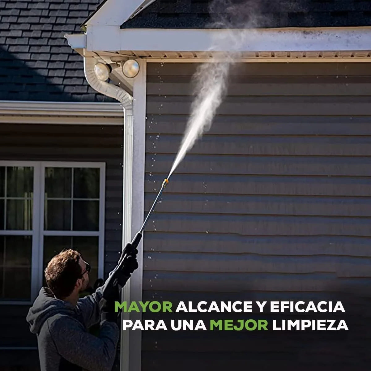 Nettoyeur haute pression électrique filaire Greenworks PRO 2300 PSI 2,3 GPM, certifié PWMA