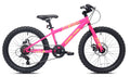 20 VTT Ozark Trail Vibe, 7 vitesses, pour cycliste de 1,20 m à 1,63 m, rose, enfant/préado/ado, unisexe