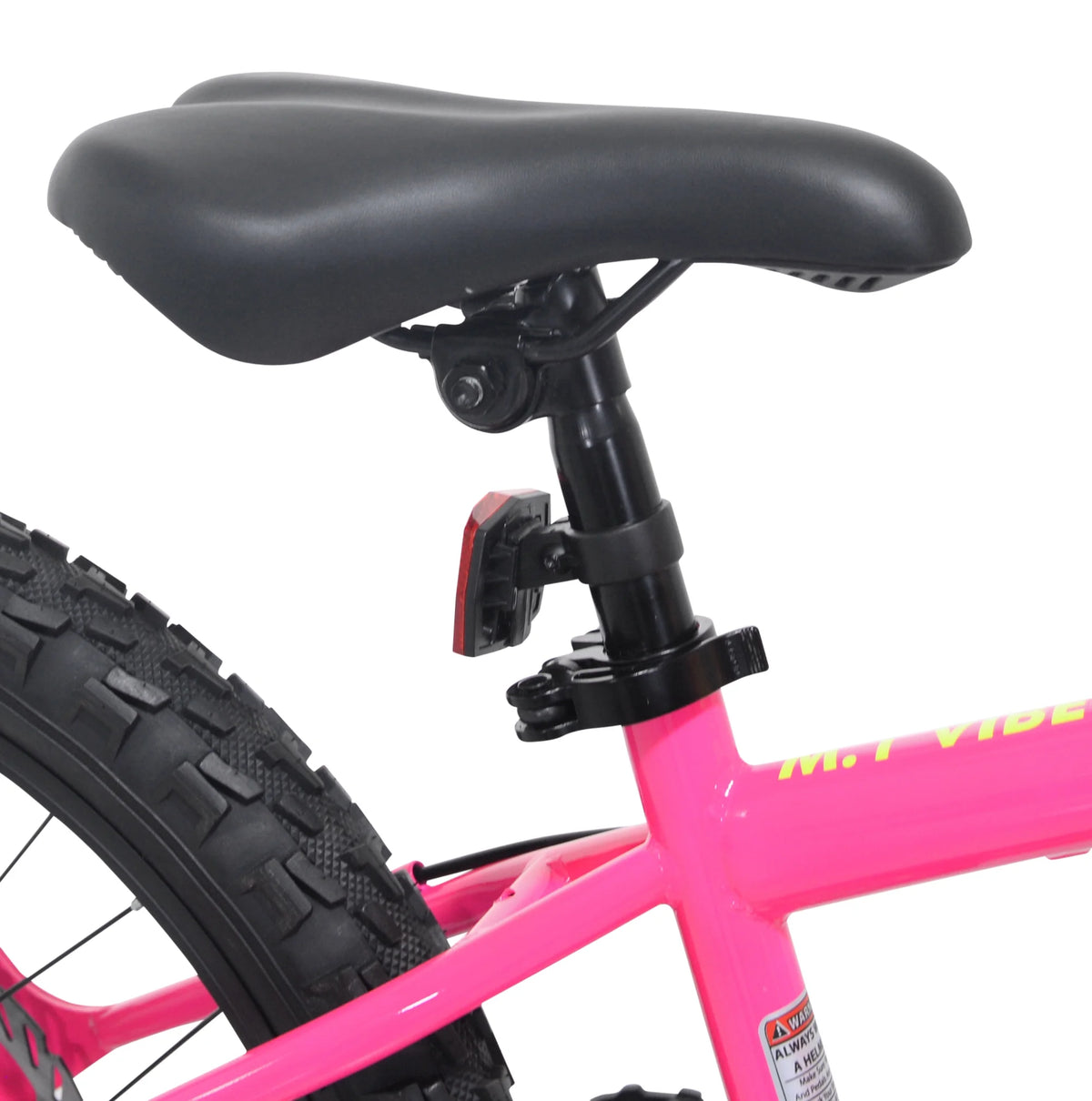 20 VTT Ozark Trail Vibe, 7 vitesses, pour cycliste de 1,20 m à 1,63 m, rose, enfant/préado/ado, unisexe