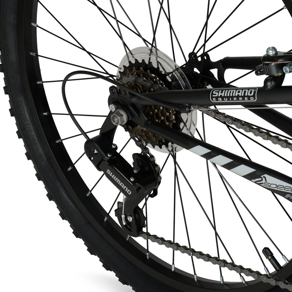 Vélo tout-terrain Hyper 24 Havoc pour garçon, noir