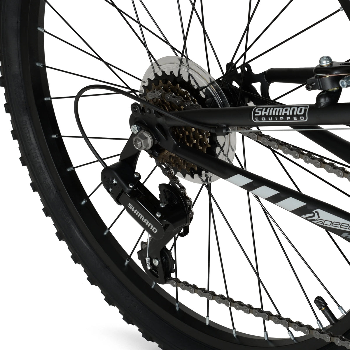 Vélo tout-terrain Hyper 24 Havoc pour garçon, noir