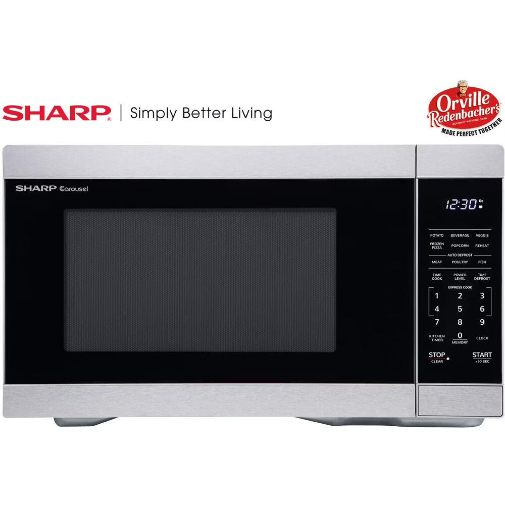 Four à micro-ondes de comptoir Sharp 1.1 CF, certifié Orville Redenbacher's