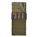 Kelty | Wayback 20 degrés olive brûlée - Flanelle biologique, isolation écoresponsable