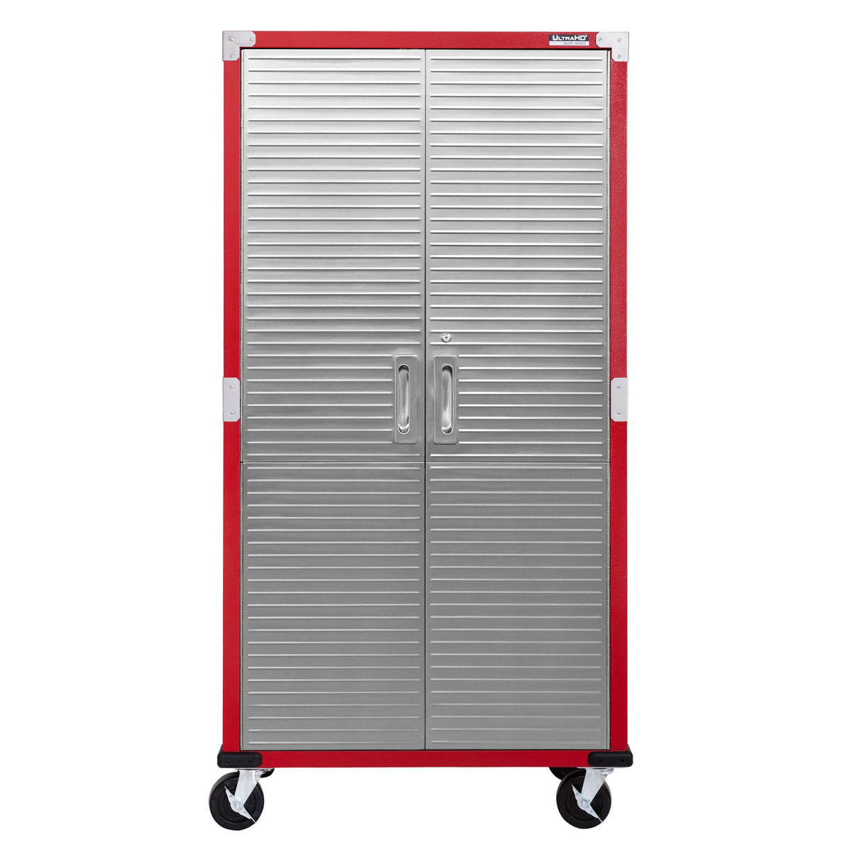 Seville Classics Classeur de rangement verrouillable à corps en acier UltraHD, unité d’étagères, 36 po l x 18 po P x 72 po H, granit