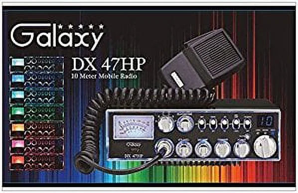 Radio CB Galaxy DX47HP 100W 10m avec écran 7 couleurs