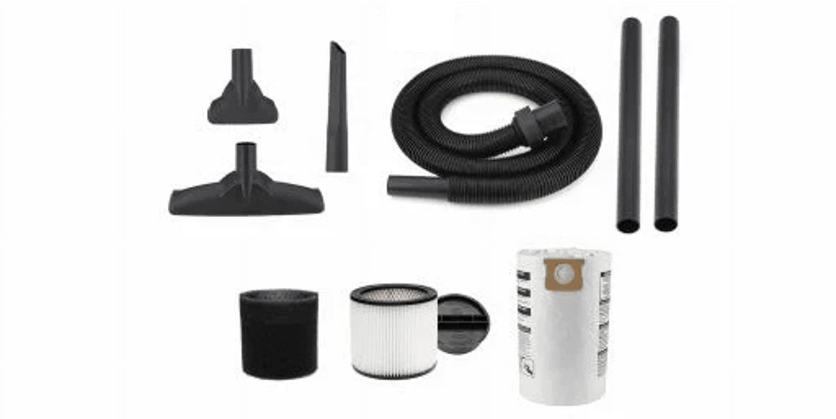 Aspirateur eau et poussière Shop-Vac en acier inoxydable de 12 gallons, 6,0 HP de puissance de pointe