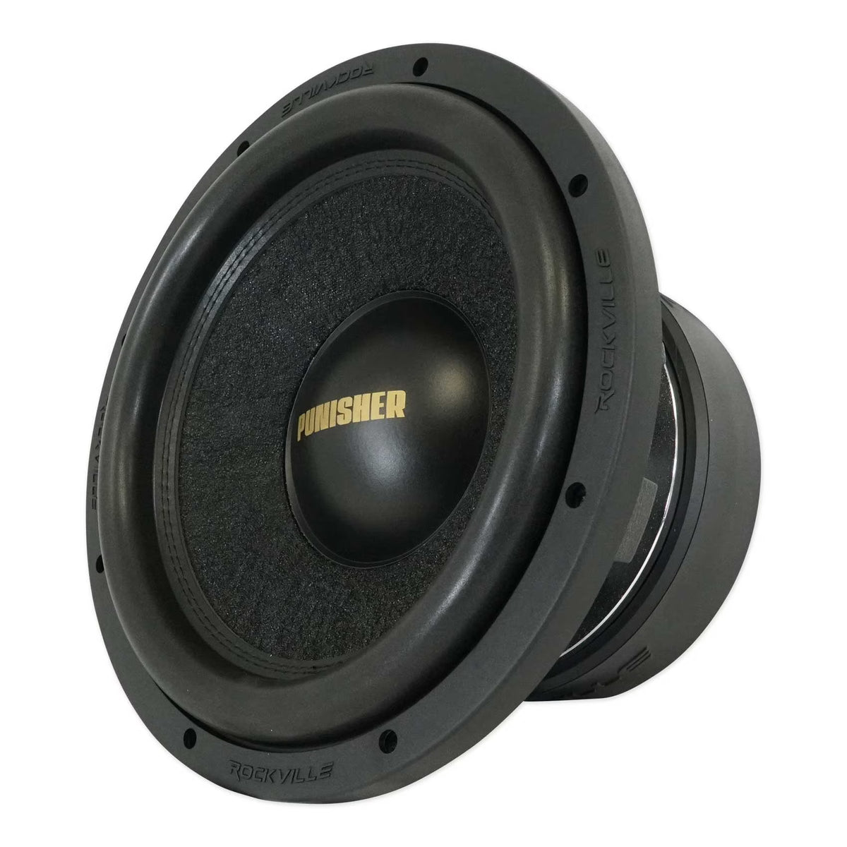 Caisson de basses pour voiture Rockville Punisher 12D2 12 5600w Peak Double sub 2-Ohm 1400w RMS Certifié CEA
