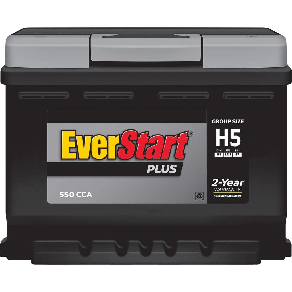 Batterie automobile au plomb-acide EverStart Plus, groupe H5 / LN2 / 47, 12 volts, 550 CCA, 80 RC