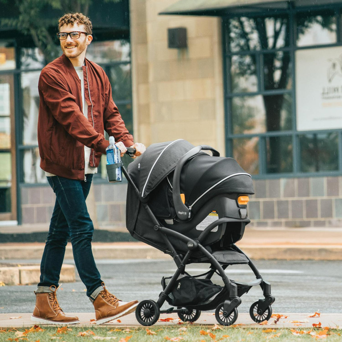 Poussette compacte Chicco Presto - Graphite (gris). Neuve