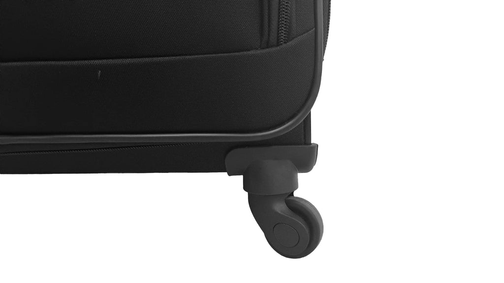 Ensemble de 4 valises souples Protege, noir