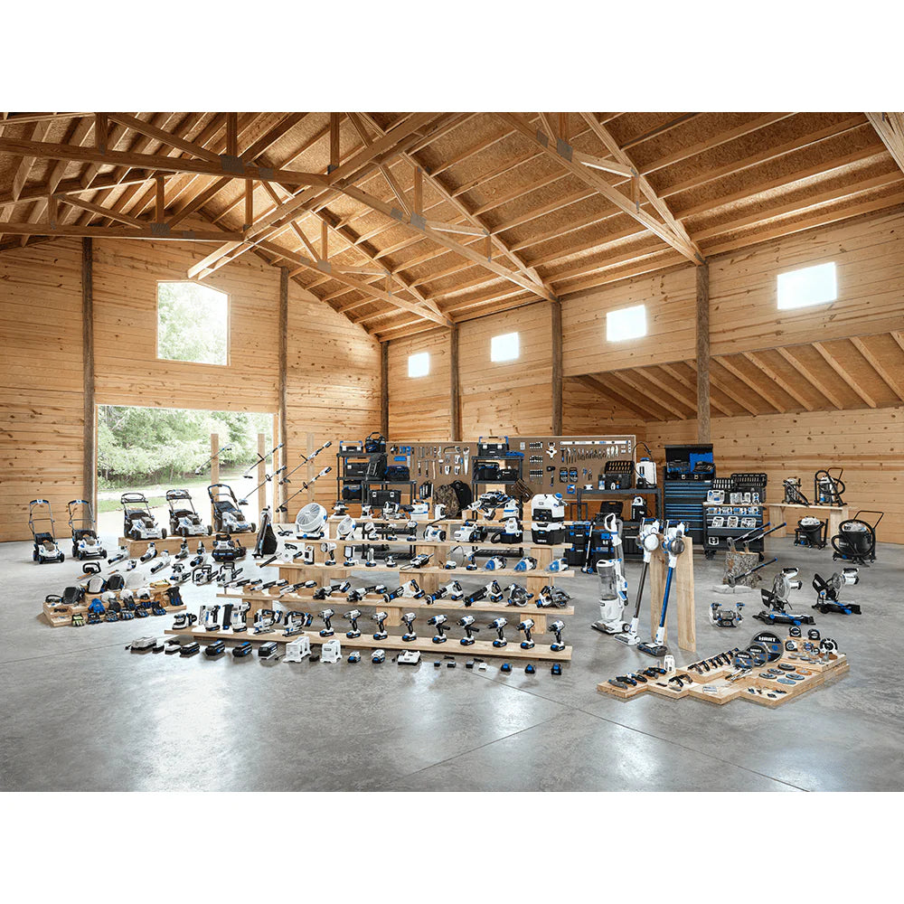 Kit de souffleuse à neige sans balais sur batterie HART 40 volts de 18 pouces, (1) batterie lithium-ion 6,0 Ah