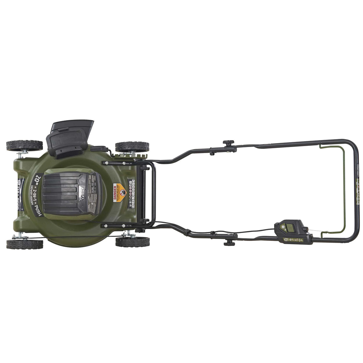Tondeuse à gazon autotractée sans fil FULL BOAR 80V sans balais de 20 po, batterie 2,5 Ah et 1 chargeur inclus