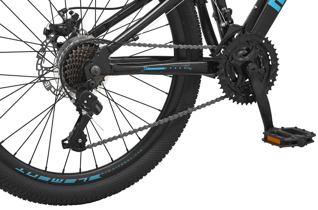 Vélo de montagne Mongoose 24 Durham, 21 vitesses, noir
