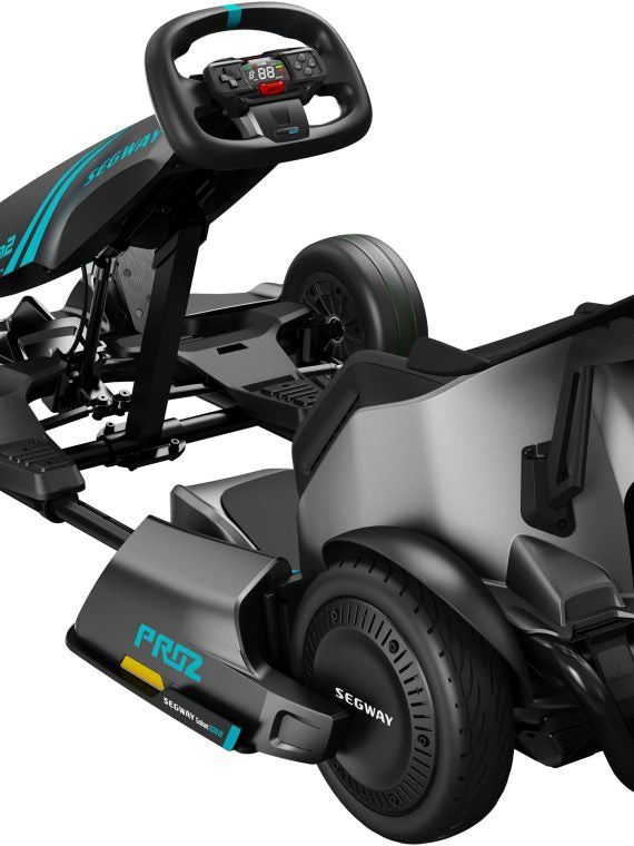 Segway ¨C Go Kart Pro 2 avec 15,5 mi d'autonomie maximale et 26,7 mph de vitesse maximale ¨C Gris