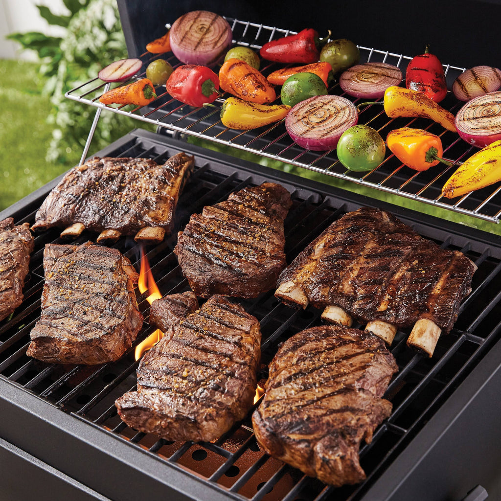 Barbecue à charbon robuste Expert Grill de 24 pouces, noir