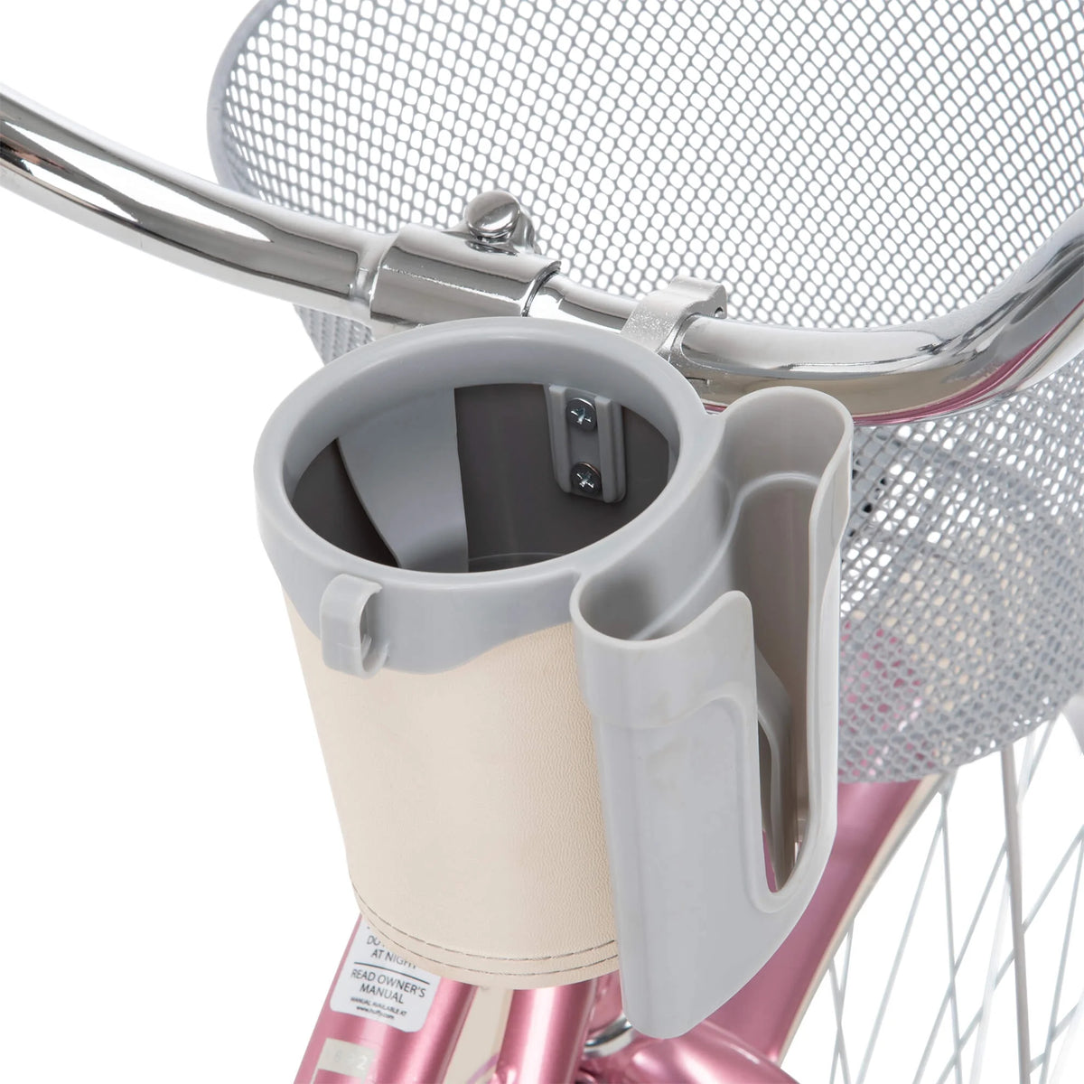 Vélo de plage cruiser Nel Lusso pour femme 26 po, taffeta rose